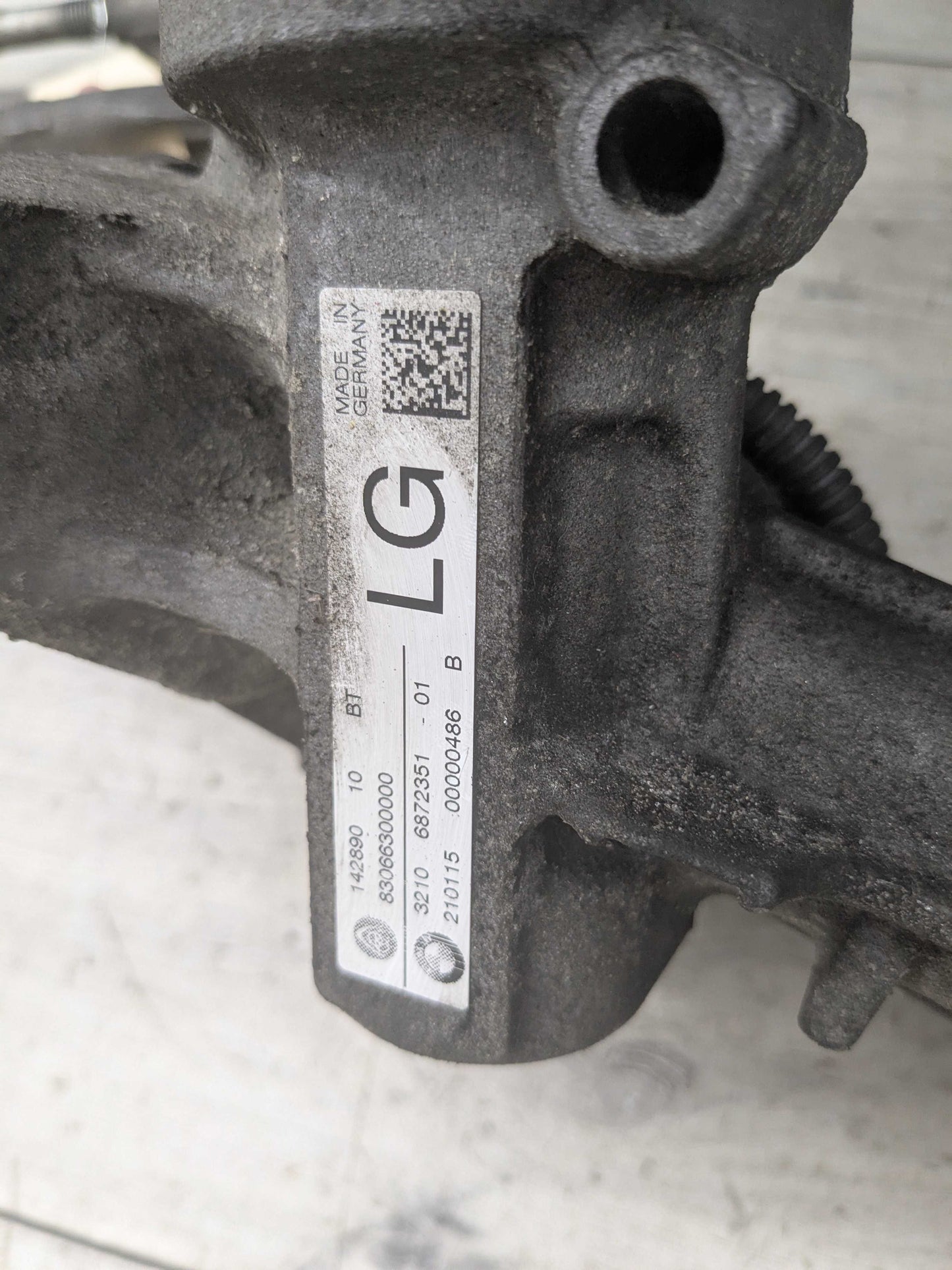 OEM BMW F22 F30 F32 F36 AWD Electric Power Steering Gear Rack & Pinion LG 55k