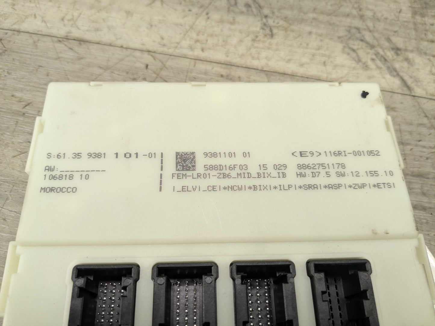 *OEM BMW F22 F30 F32 F33 F36 F80 F82 FEM Front Electronic Control Module + Key