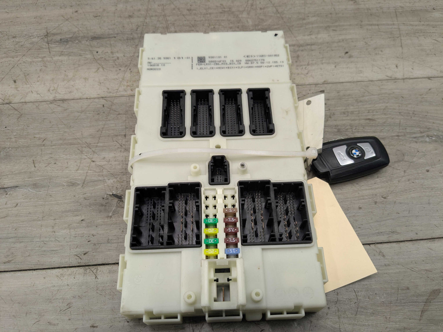 *OEM BMW F22 F30 F32 F33 F36 F80 F82 FEM Front Electronic Control Module + Key