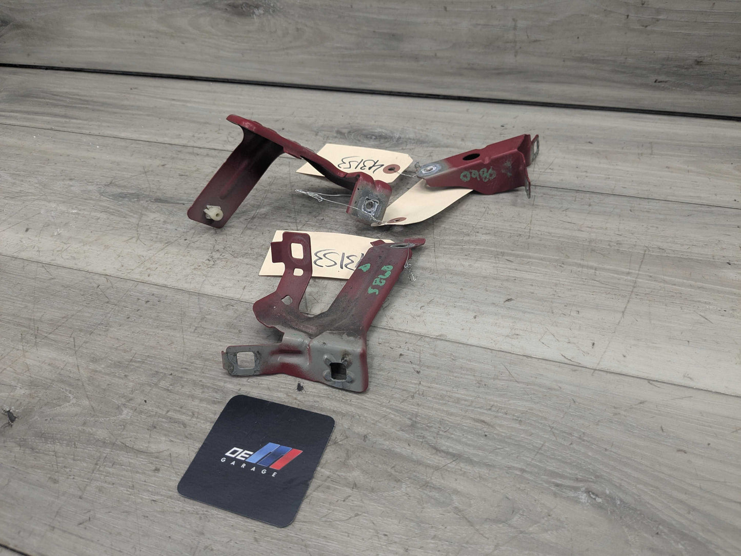 12-20 OEM BMW F30 F32 F33 F36 Front Left Driver Fender Wing Holder Bracket SET