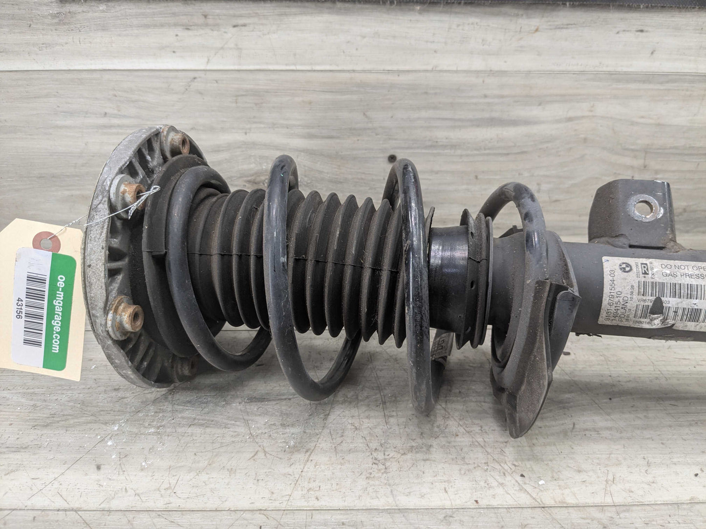 12-15 OEM BMW F30 320iX 328iX Front Right Passenger Spring Strut Shock Absorber