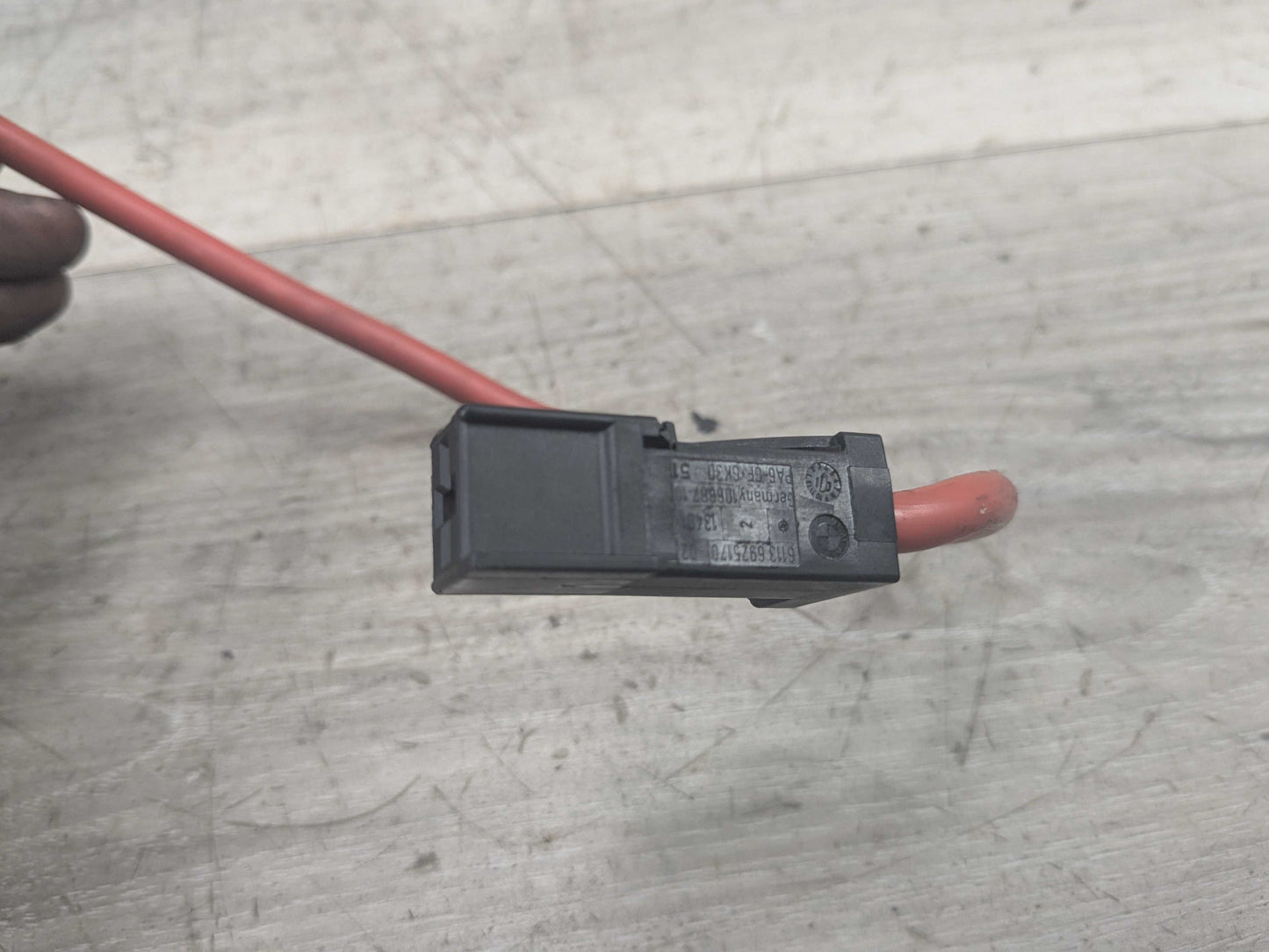 OEM BMW E90 E92 E93 328 335 Positive Battery Cable Plus Pole Wiring Wire Lead