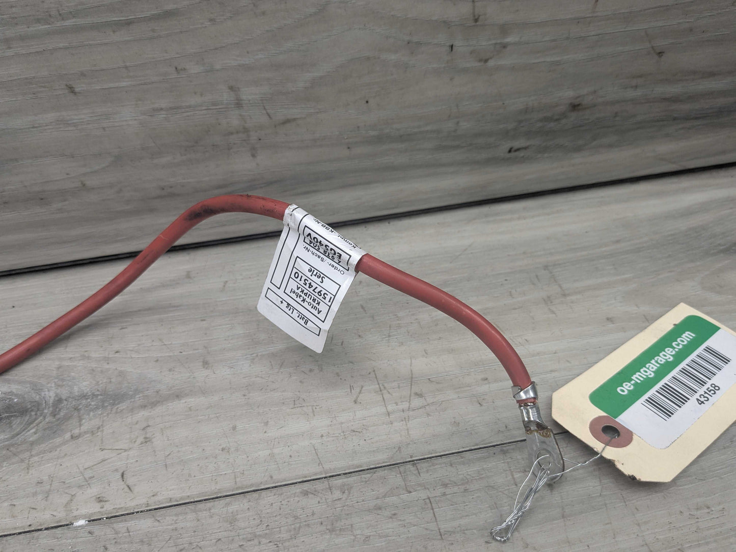 OEM BMW E90 E92 E93 328 335 Positive Battery Cable Plus Pole Wiring Wire Lead