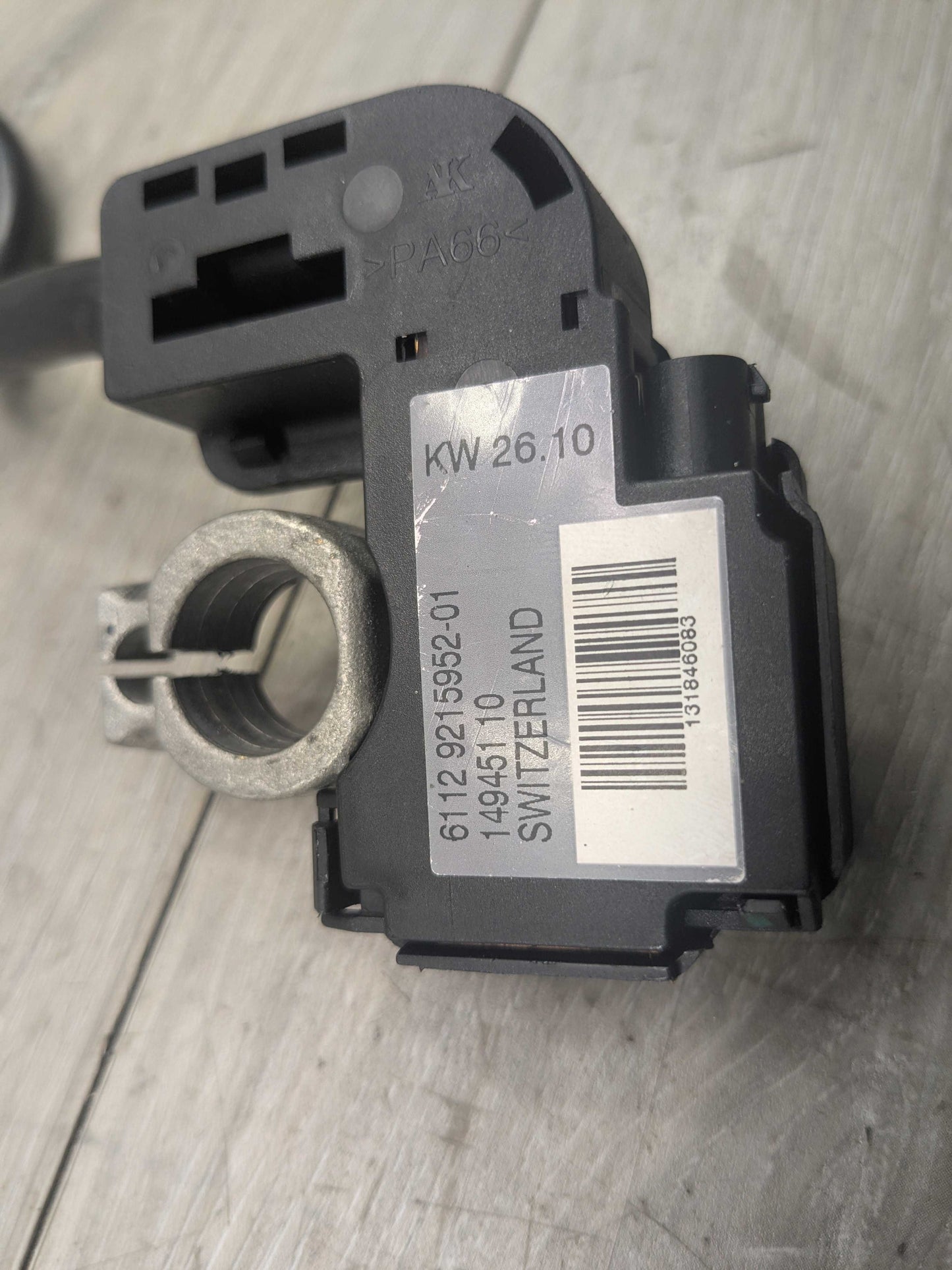 OEM BMW E90 E92 E93 328 335 Negative Battery Cable Power Terminal IBS Sensor