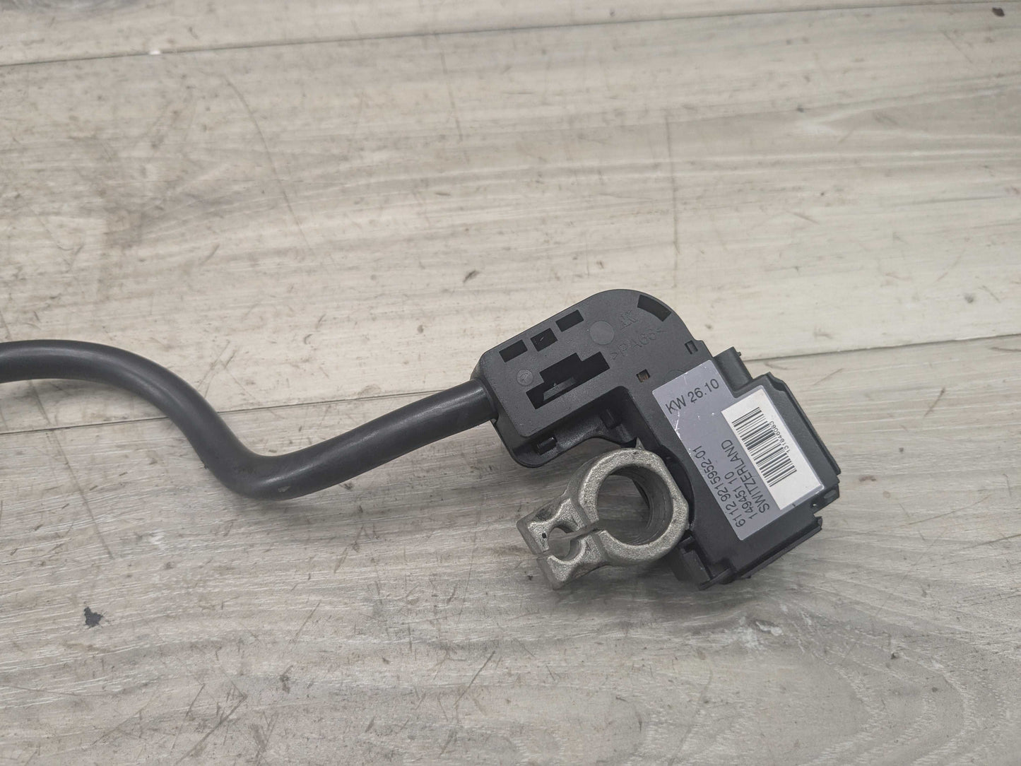 OEM BMW E90 E92 E93 328 335 Negative Battery Cable Power Terminal IBS Sensor