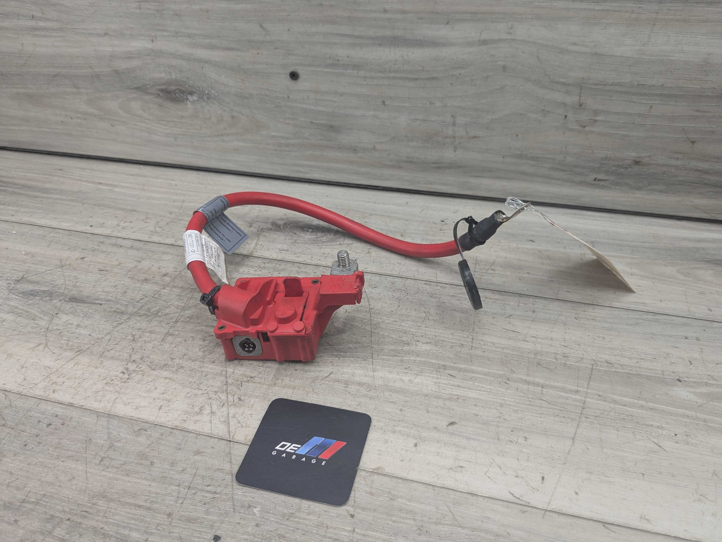 OEM BMW E84 E82 E88 E90 E92 335 M3 Battery Plus Pole Terminal Positive Red Cable