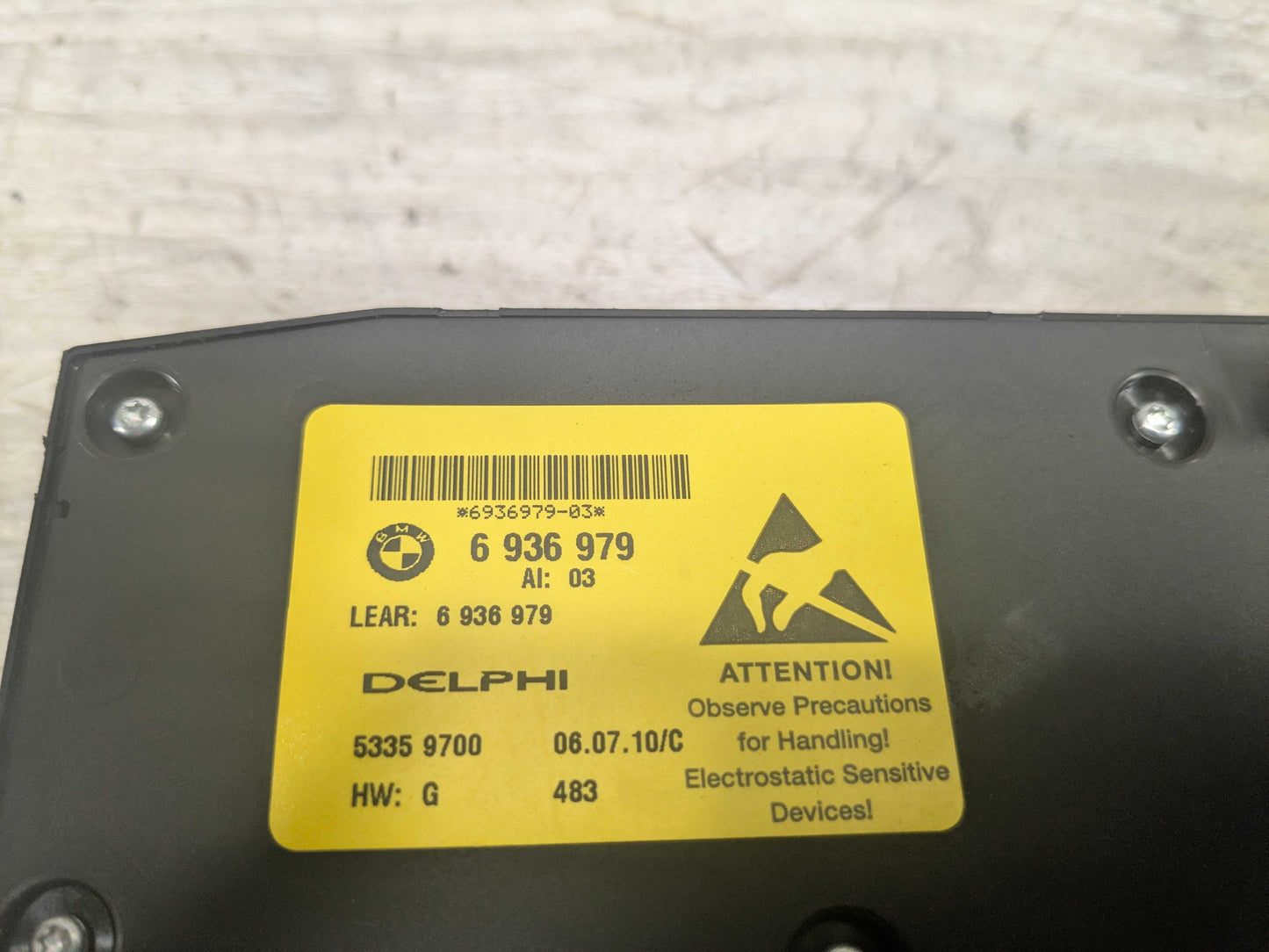 OEM BMW E90 E92 E93 328 335 Front Left Driver Seat Adjust Memory Control Switch