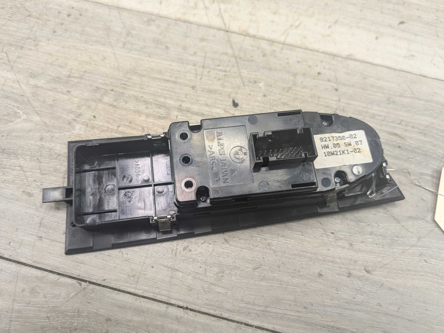 07-13 OEM BMW E92 328 335 M3 Coupe Front Driver Left Main Window Switch Black