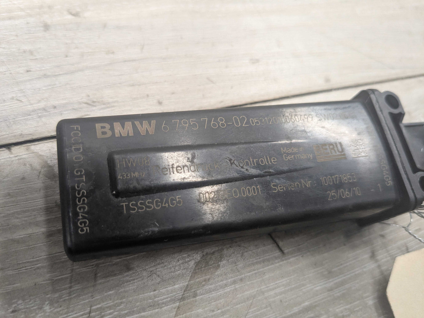 11-13 OEM BMW E90 E92 E93 328 335 M3 Tire Pressure Control Unit Module RDC