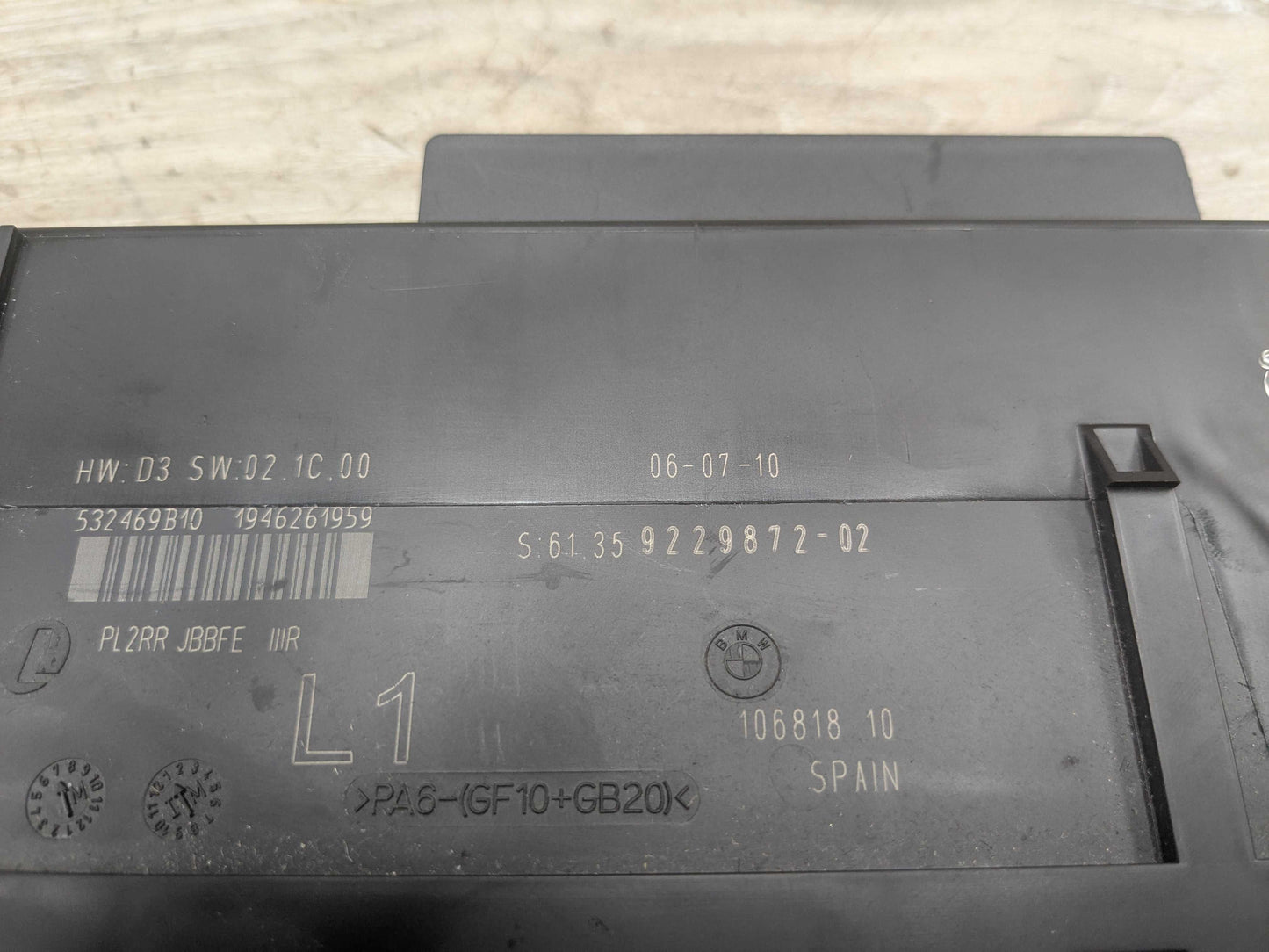06-13 OEM BMW E82 E90 E92 Junction Box 3 BCM Body Control Module Unit JBBFE IIIR