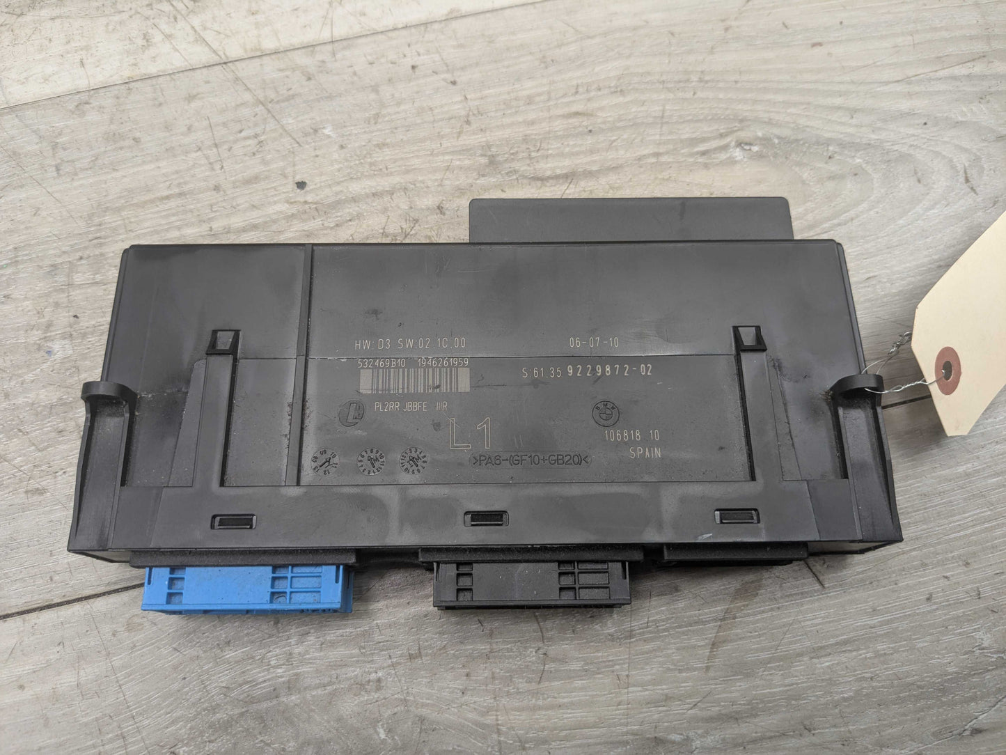 06-13 OEM BMW E82 E90 E92 Junction Box 3 BCM Body Control Module Unit JBBFE IIIR