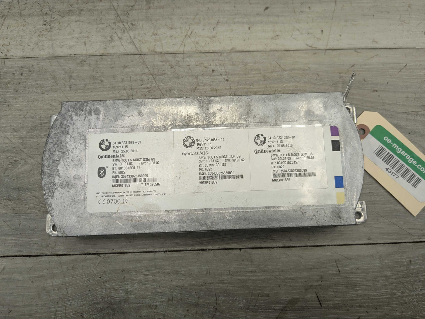 OEM BMW E70 E88 E90 E92 F02 F10 Combox Telematics Unit TCU Bluetooth Module