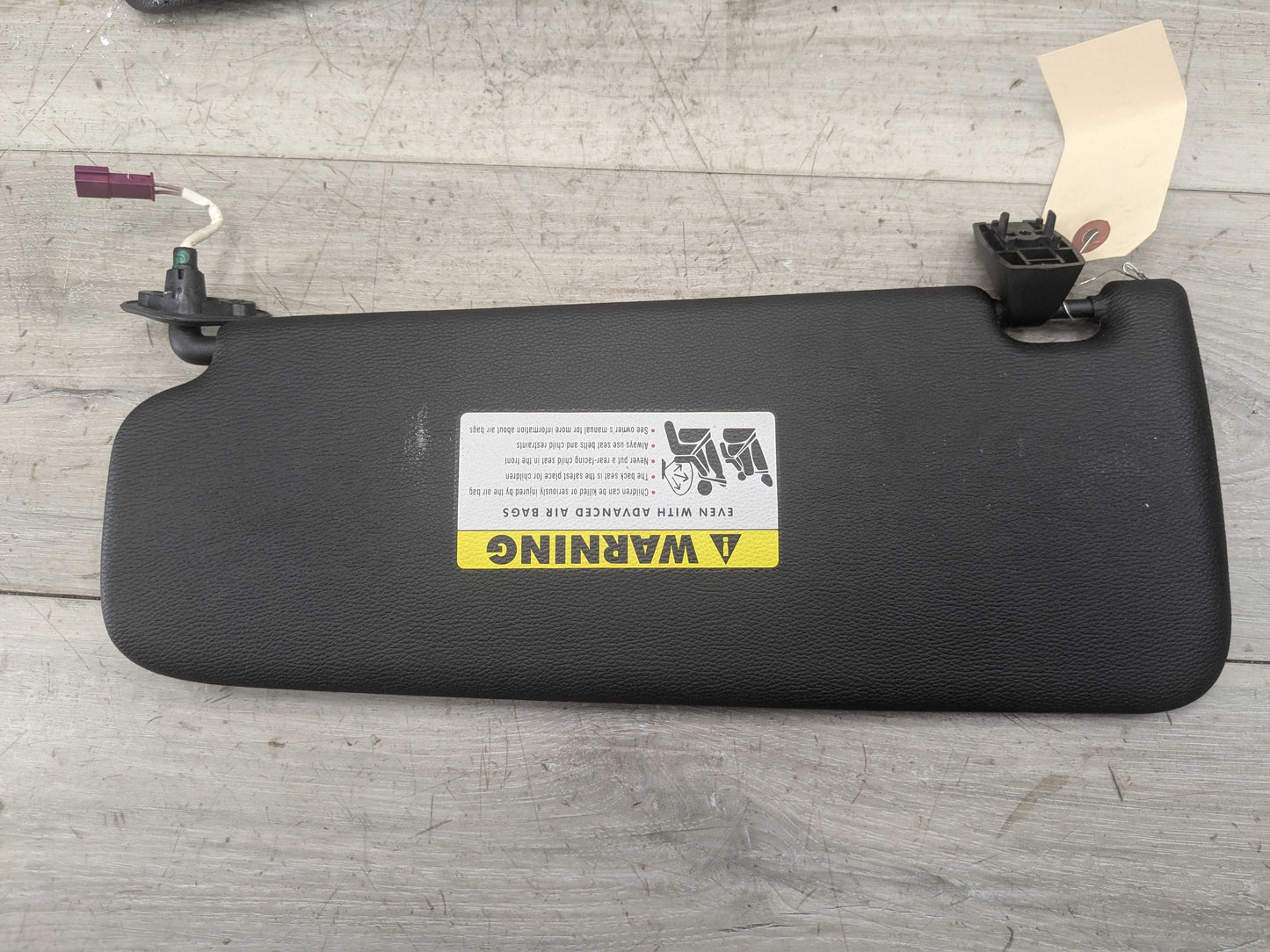 07-13 OEM BMW E92 328 335 M3 COUPE Left Driver Right Passenger Sun Visors PAIR