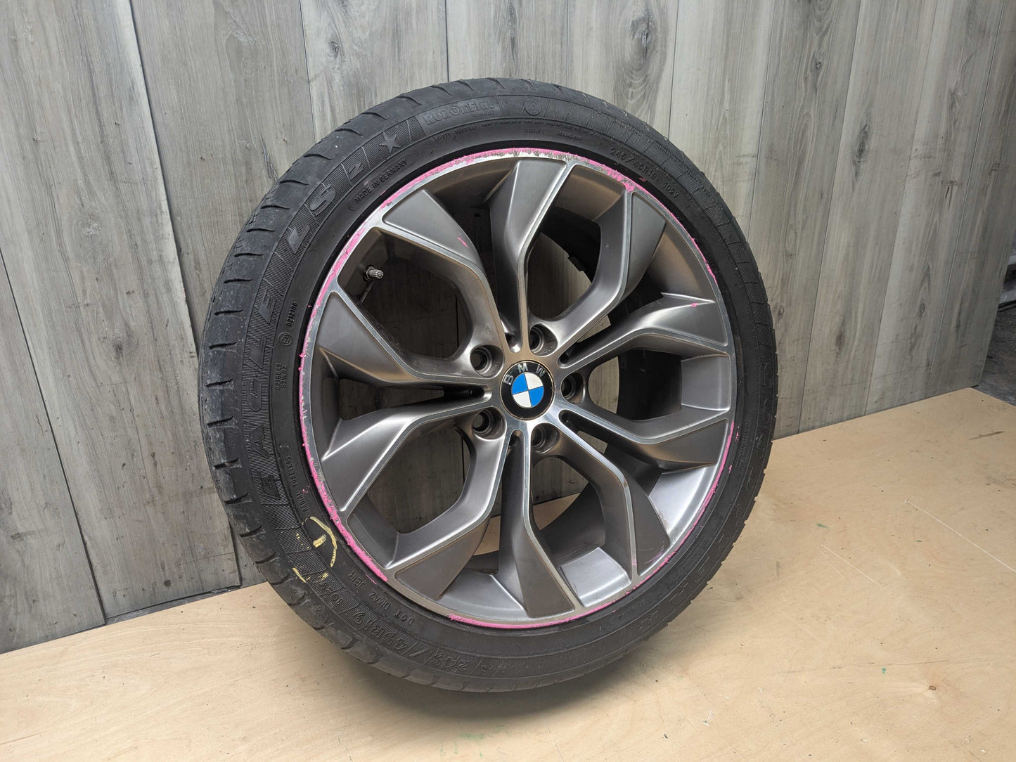 *11-18 OEM BMW F25 F26 X3 X4 28 35 Wheel Rim 19x8.5 ET:38 Y-Spoke Style 608