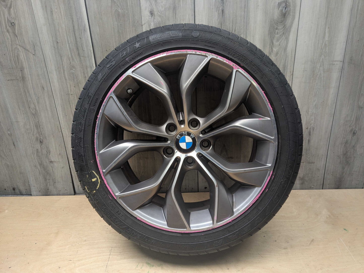*11-18 OEM BMW F25 F26 X3 X4 28 35 Wheel Rim 19x8.5 ET:38 Y-Spoke Style 608