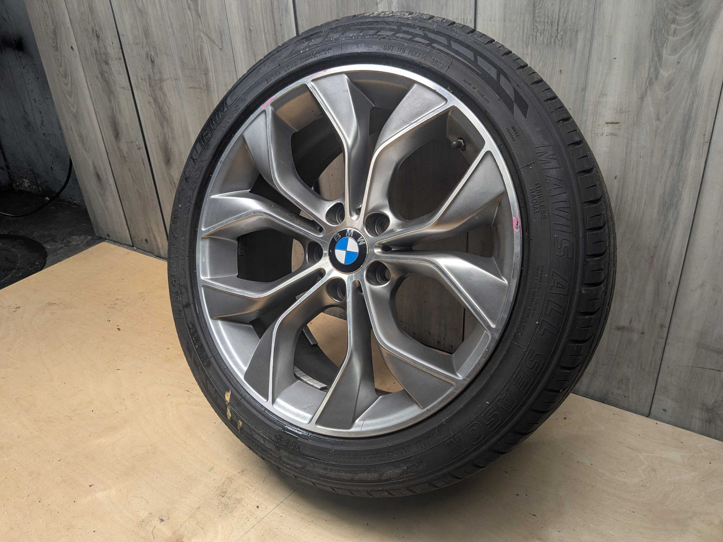 *11-18 OEM BMW F25 F26 X3 X4 28 35 Wheel Rim 19x8.5 ET:38 Y-Spoke Style 608