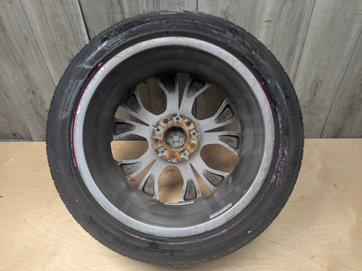 *11-18 OEM BMW F25 F26 X3 X4 28 35 Wheel Rim 19x8.5 ET:38 Y-Spoke Style 608