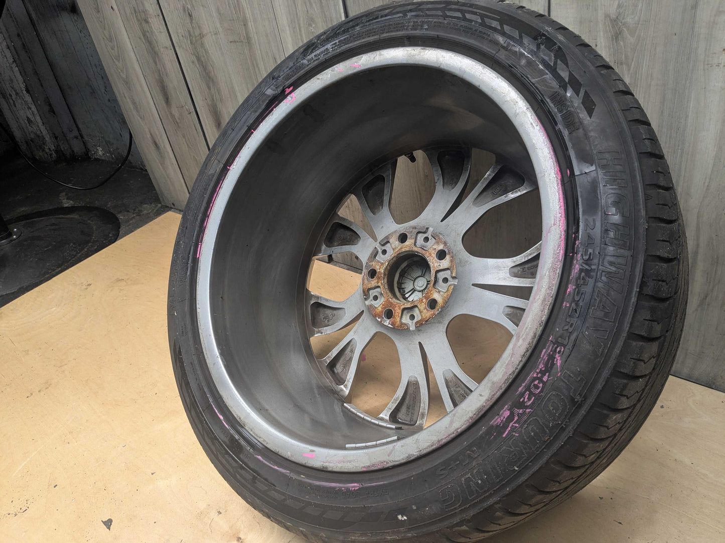 *11-18 OEM BMW F25 F26 X3 X4 28 35 Wheel Rim 19x8.5 ET:38 Y-Spoke Style 608