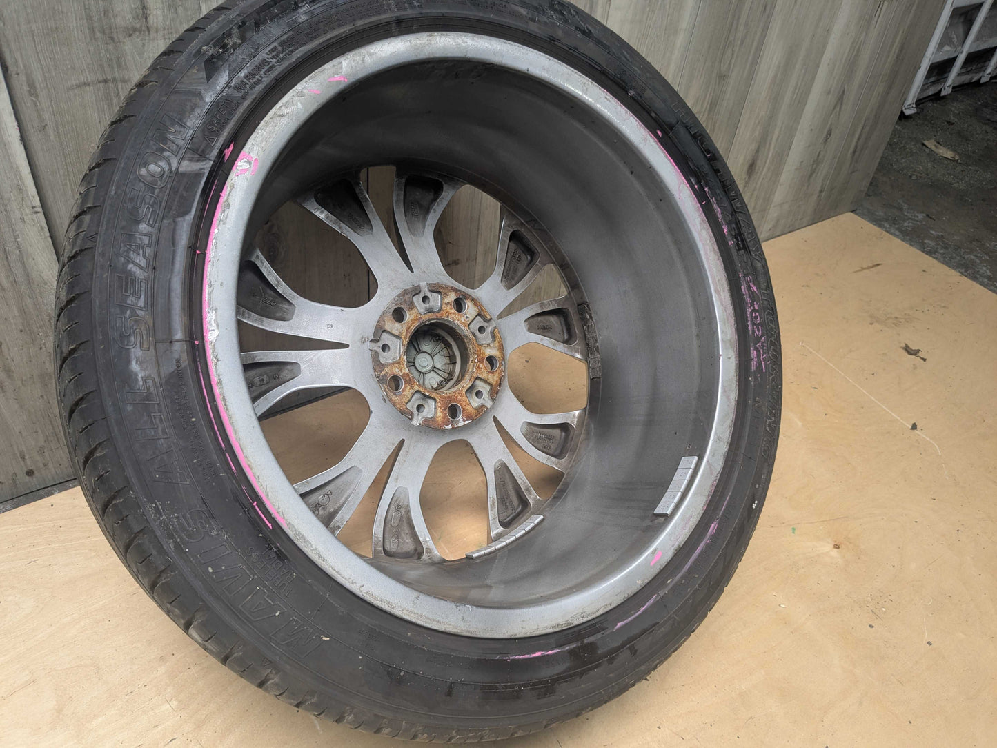 *11-18 OEM BMW F25 F26 X3 X4 28 35 Wheel Rim 19x8.5 ET:38 Y-Spoke Style 608