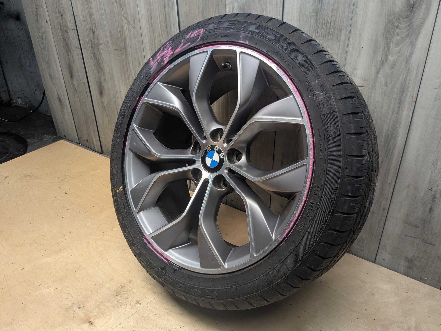 *11-18 OEM BMW F25 F26 X3 X4 28 35 Wheel Rim 19x8.5 ET:38 Y-Spoke Style 608
