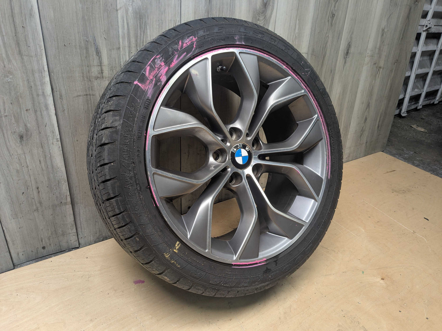 *11-18 OEM BMW F25 F26 X3 X4 28 35 Wheel Rim 19x8.5 ET:38 Y-Spoke Style 608