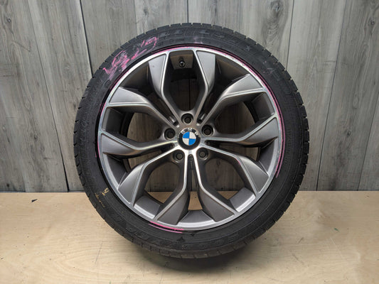 *11-18 OEM BMW F25 F26 X3 X4 28 35 Wheel Rim 19x8.5 ET:38 Y-Spoke Style 608