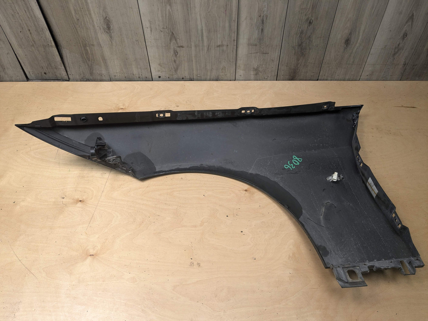 07-13 OEM BMW E92 E93 328 335 Right Passenger Side Fender Panel Black 475