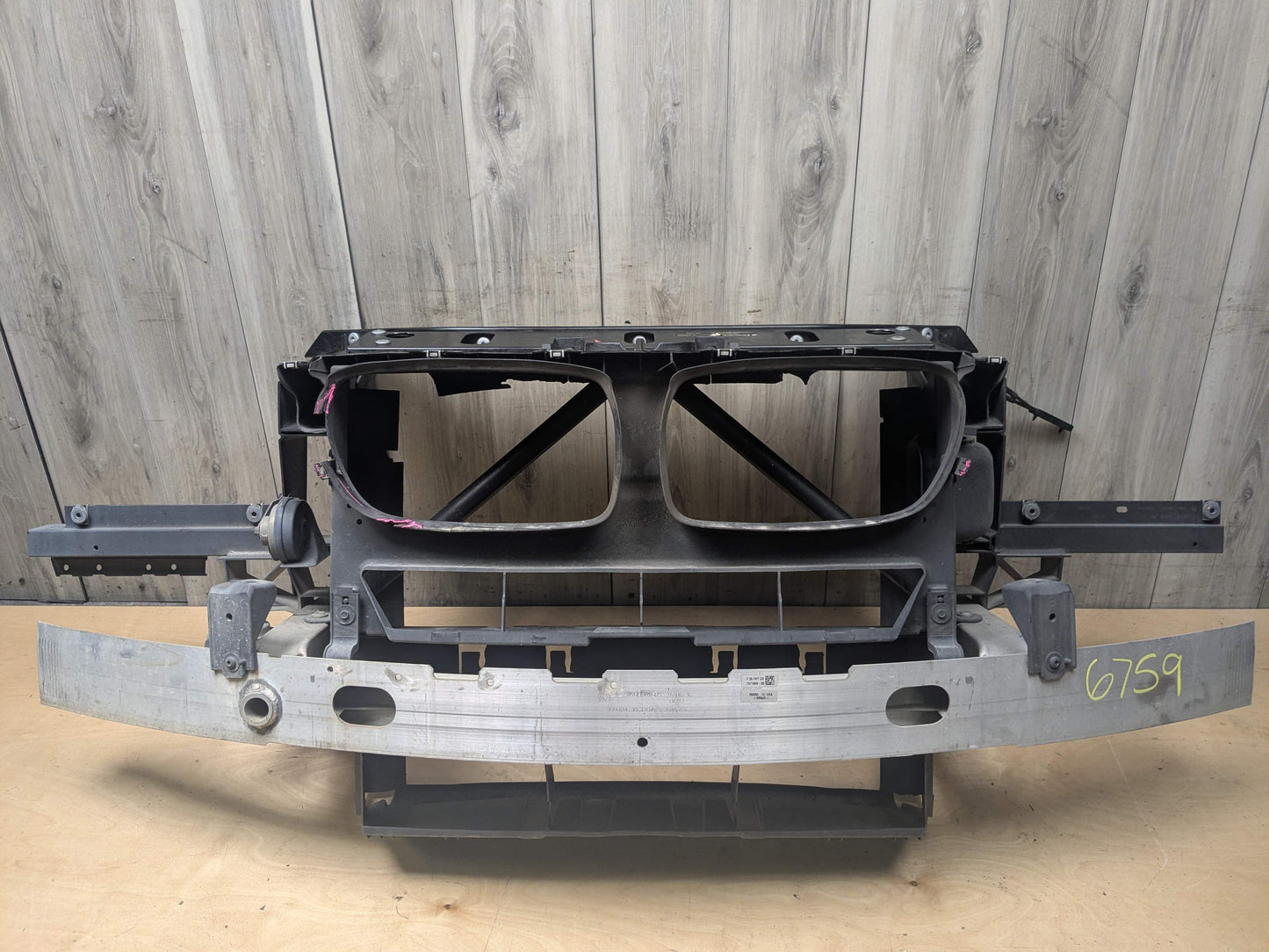 *11-18 OEM BMW F25 F26 X3 X4 Front Clip Radiator Support Frame Reinforcement