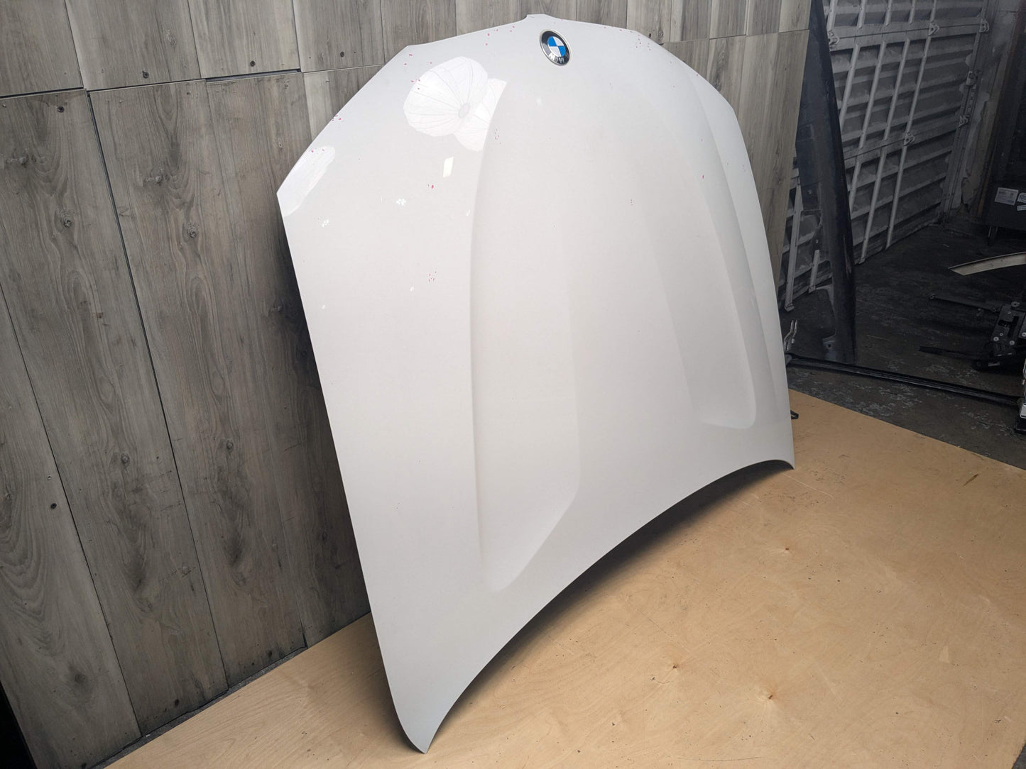 *11-18 OEM BMW F25 F26 X3 X4 Hood Bonnet Panel Shell Panel White 300