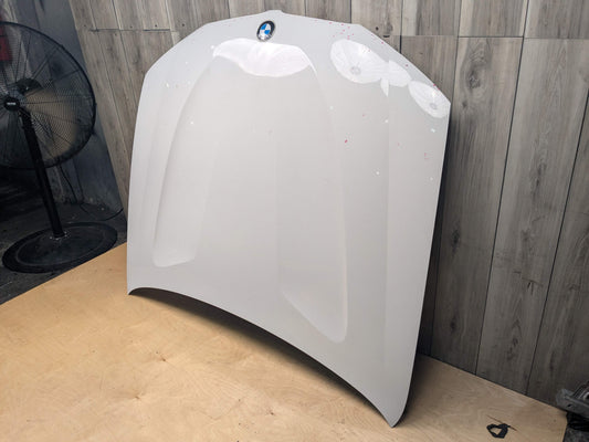 *11-18 OEM BMW F25 F26 X3 X4 Hood Bonnet Panel Shell Panel White 300