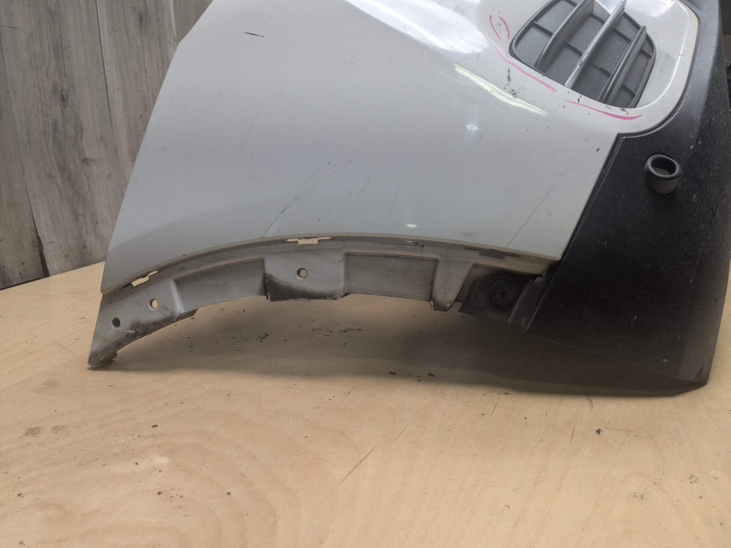 *11-14 OEM BMW F25 X3 Front Bumper Cover Panel w/ Grilles COMPLETE White 300