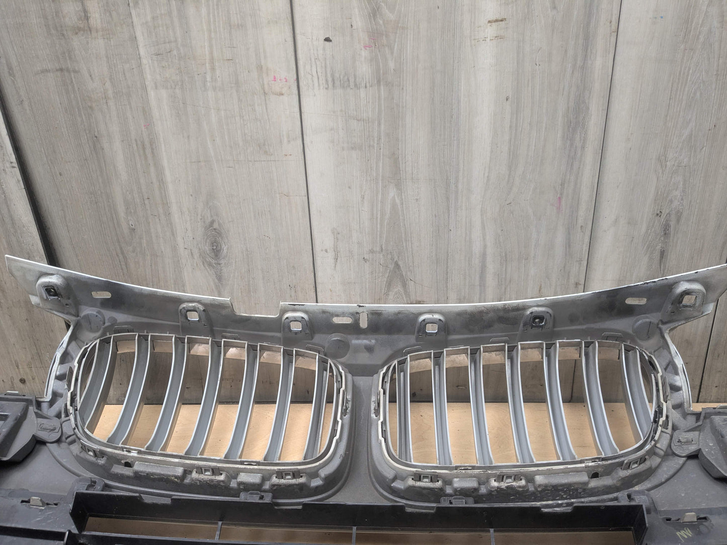 *11-14 OEM BMW F25 X3 Front Bumper Cover Panel w/ Grilles COMPLETE White 300