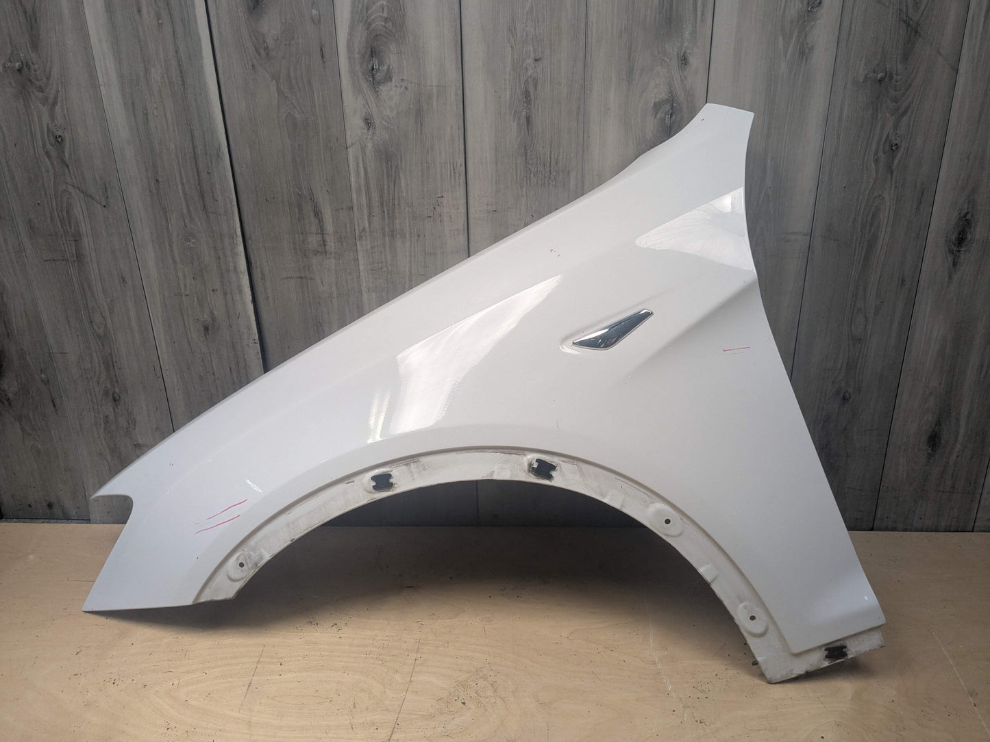 *11-18 OEM BMW F25 F26 X3 X4 Front Left Driver Side Fender Panel White 300
