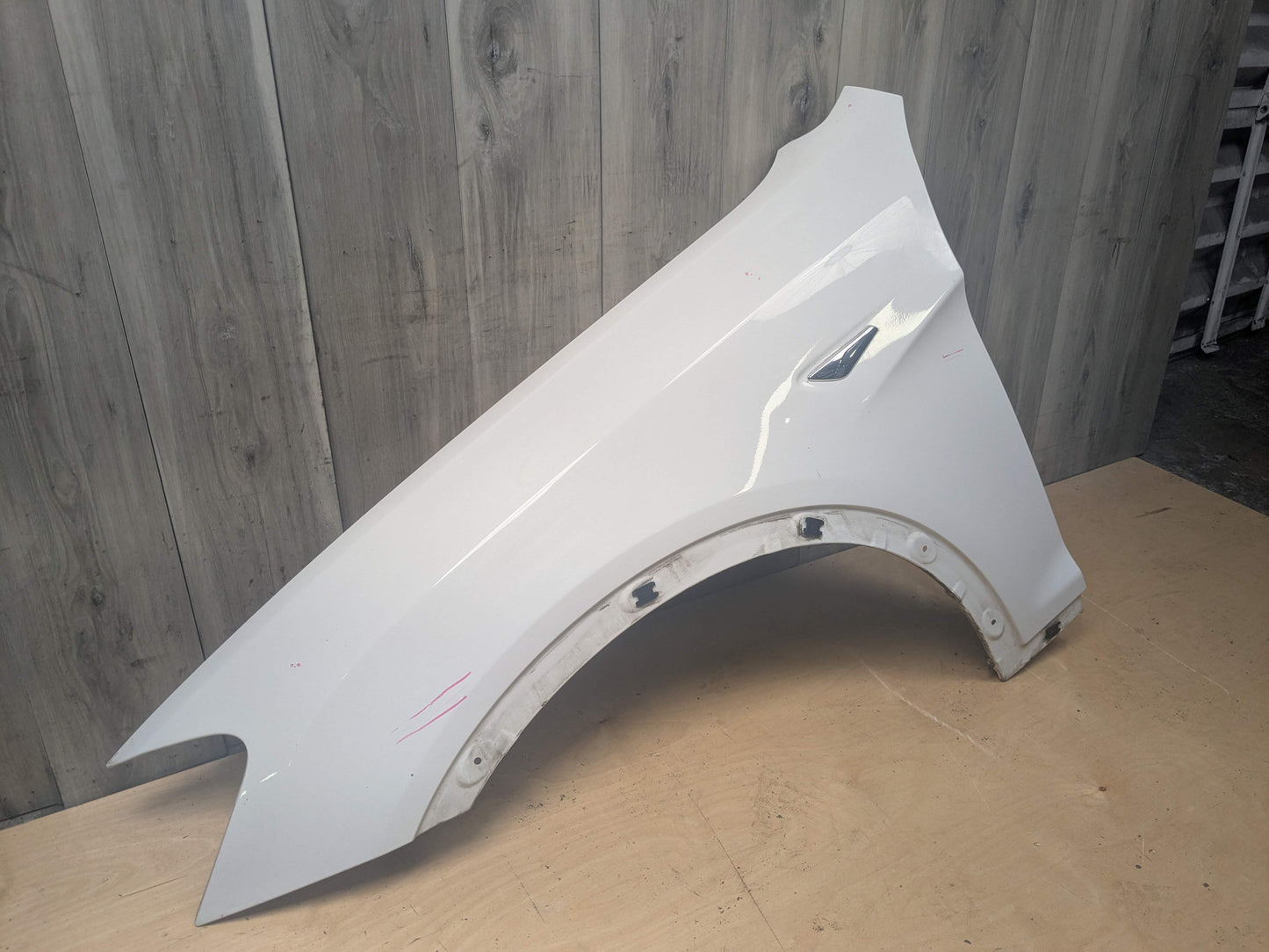 *11-18 OEM BMW F25 F26 X3 X4 Front Left Driver Side Fender Panel White 300