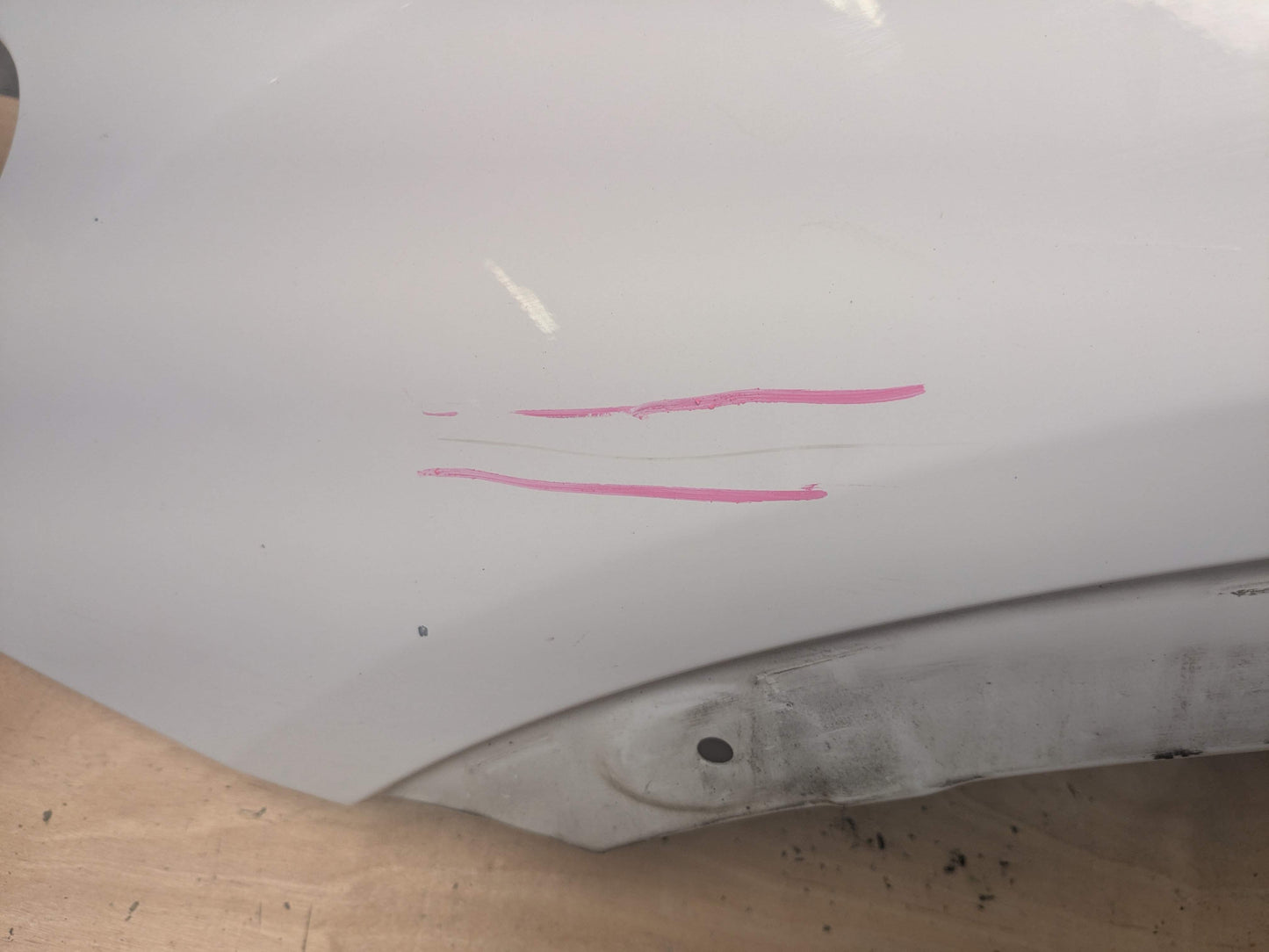 *11-18 OEM BMW F25 F26 X3 X4 Front Left Driver Side Fender Panel White 300