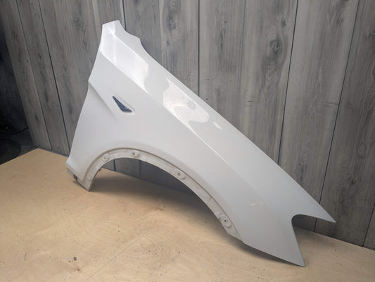 *11-18 OEM BMW F25 F26 X3 X4 Front Right Passenger Side Fender Panel White 300
