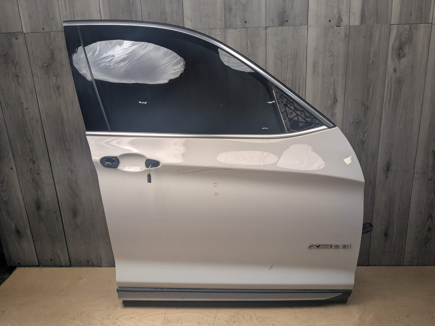 11-17 OEM BMW F25 X3 28 35 FRONT Right Passenger Door Shell Panel White 300