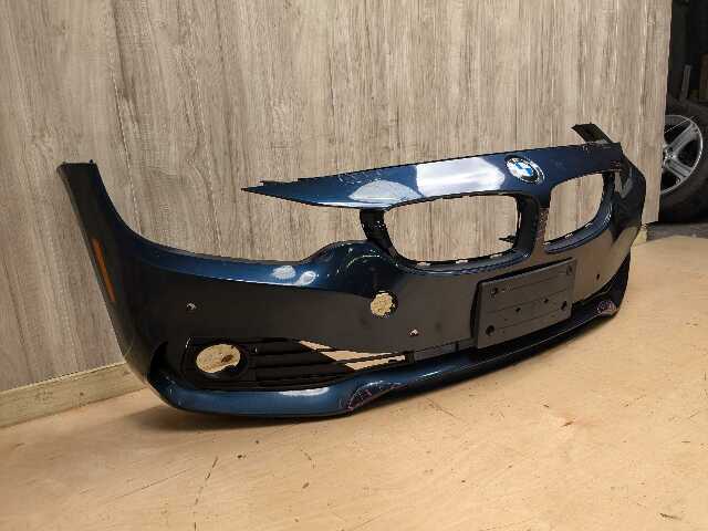 NOTE* 14-20 OEM BMW F32 F33 F36 Front Bumper Cover w/ Lower Grilles Blue B38