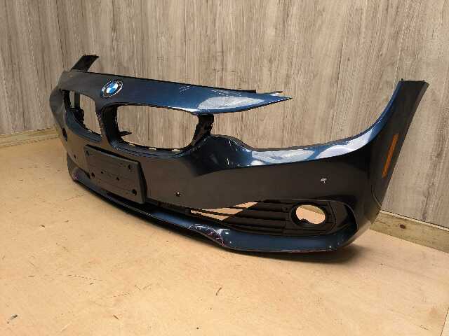 NOTE* 14-20 OEM BMW F32 F33 F36 Front Bumper Cover w/ Lower Grilles Blue B38