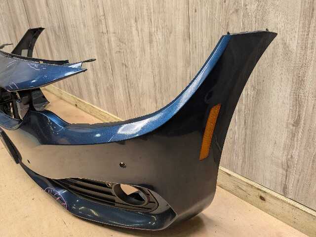 NOTE* 14-20 OEM BMW F32 F33 F36 Front Bumper Cover w/ Lower Grilles Blue B38