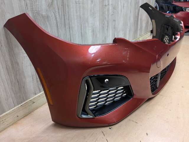 *19-22 OEM BMW G20 G21 330 M340 M SPORT Front Bumper Cover Panel w/ Grilles Red