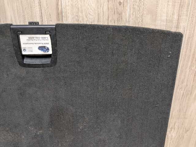 08-14 OEM BMW E71 X6 X6M Trunk Liftgate Floor Mat Carpet Cargo Storage Cover