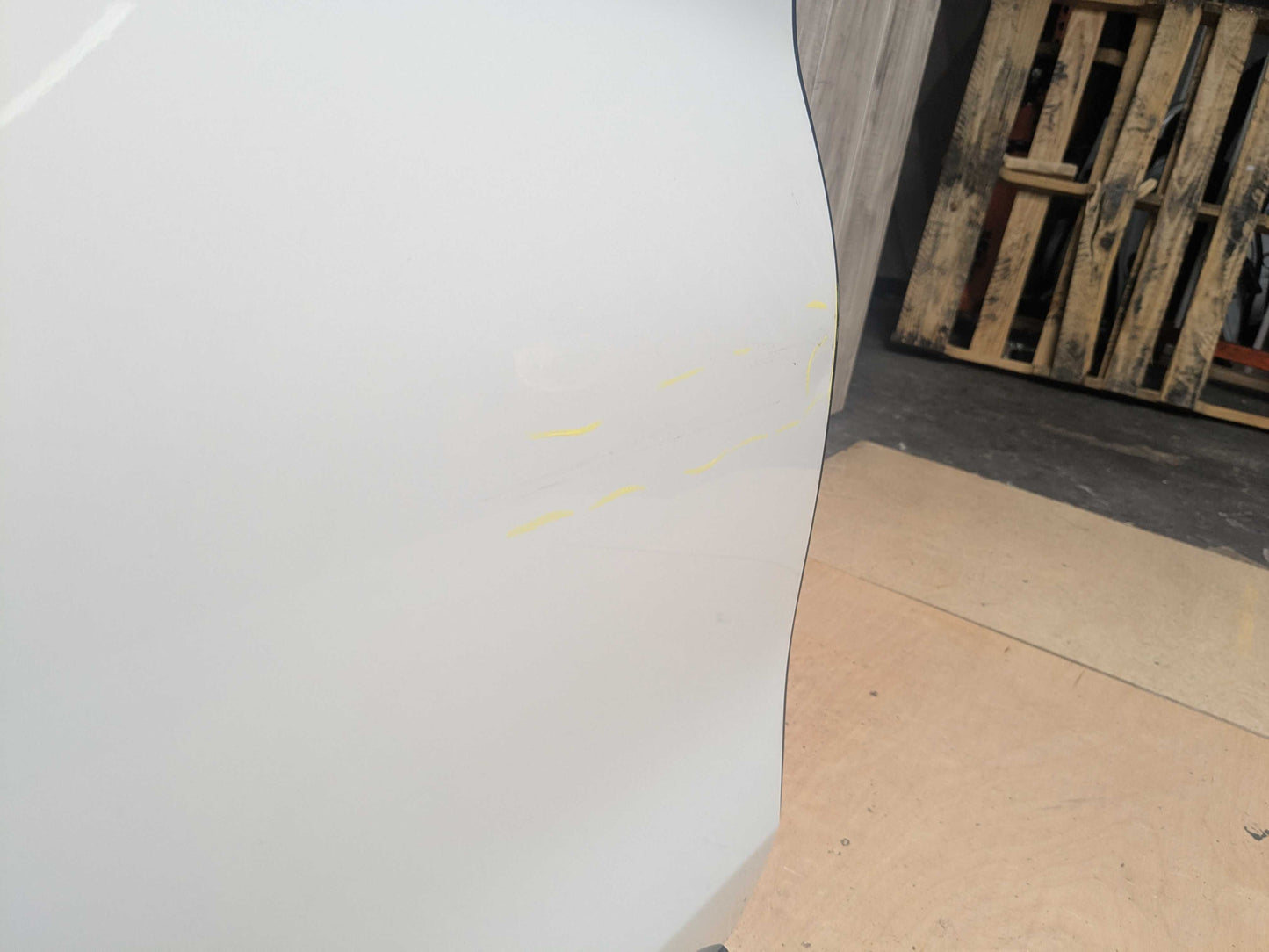 *16-22 OEM BMW F48 X1 28i 28iX Rear Right Passenger Door Shell Panel White