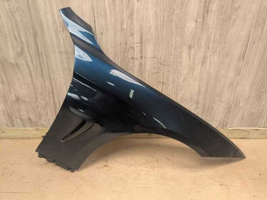 14-17 OEM BMW F33 F32 F36 428 430 435 Front Right Passenger Fender Panel Blue