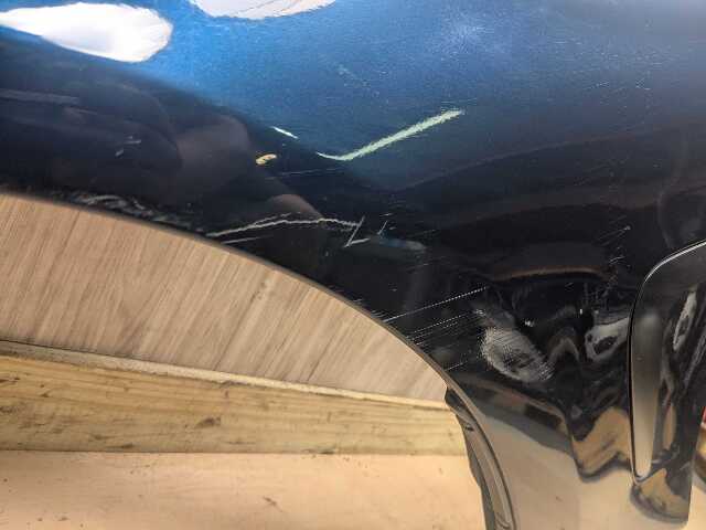 *14-17 OEM BMW F33 F32 F36 428 430 435 440 Front Left Driver Fender Panel Blue