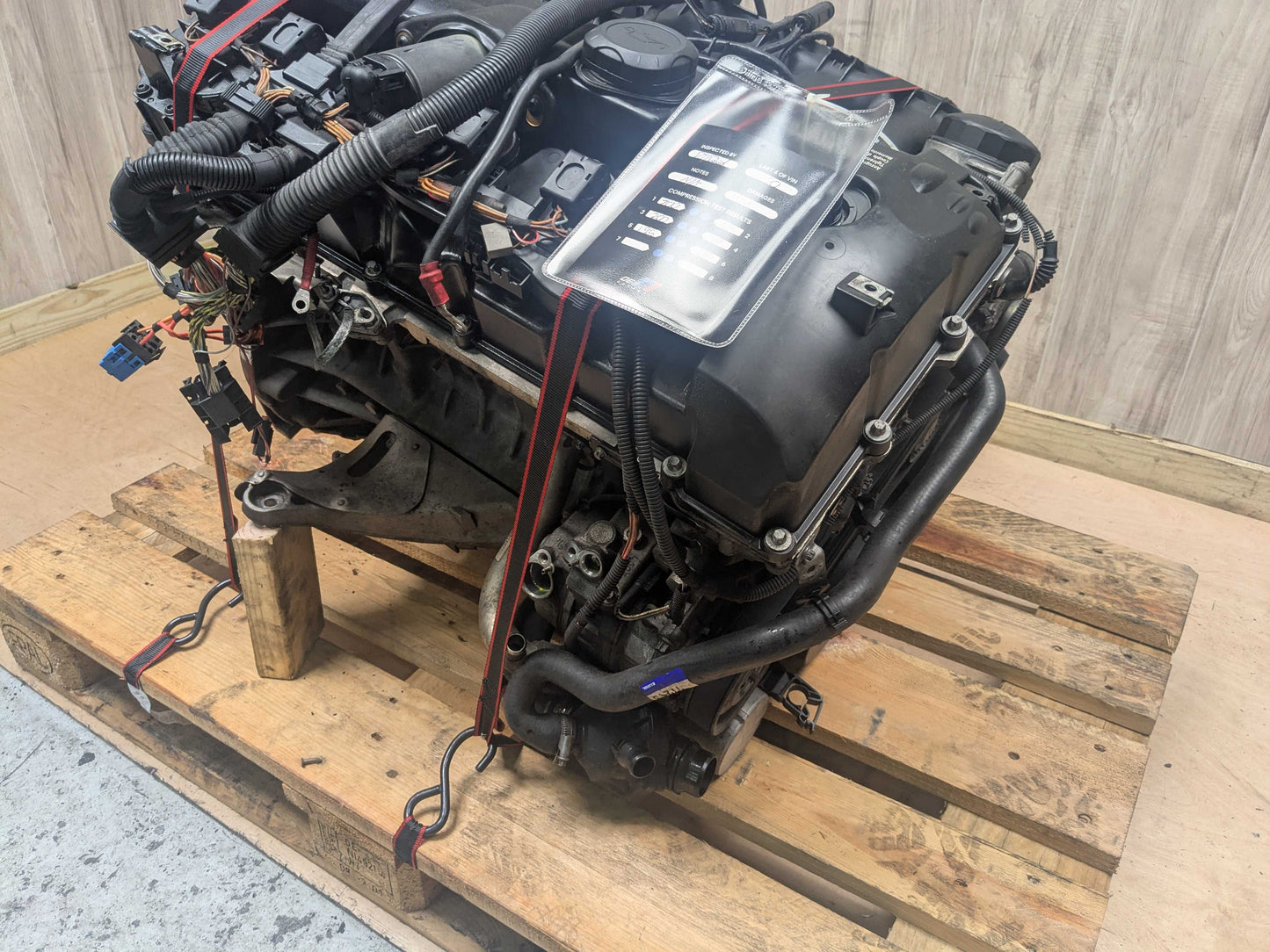 OEM BMW E88 E90 E92 E93 N52 COMPLETE ENGINE MOTOR RWD 121k Ran! Video!