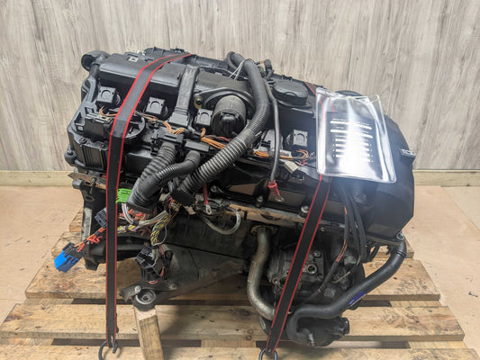 OEM BMW E88 E90 E92 E93 N52 COMPLETE ENGINE MOTOR RWD 121k Ran! Video!