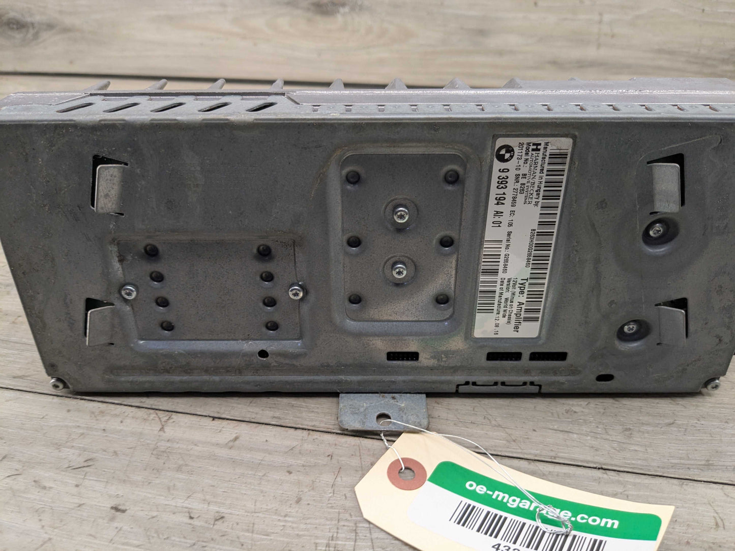 16-20 OEM BMW F30 F32 F36 F80 F82 M3 M4 Stereo Audio Amp Amplifier HARMAN BECKER