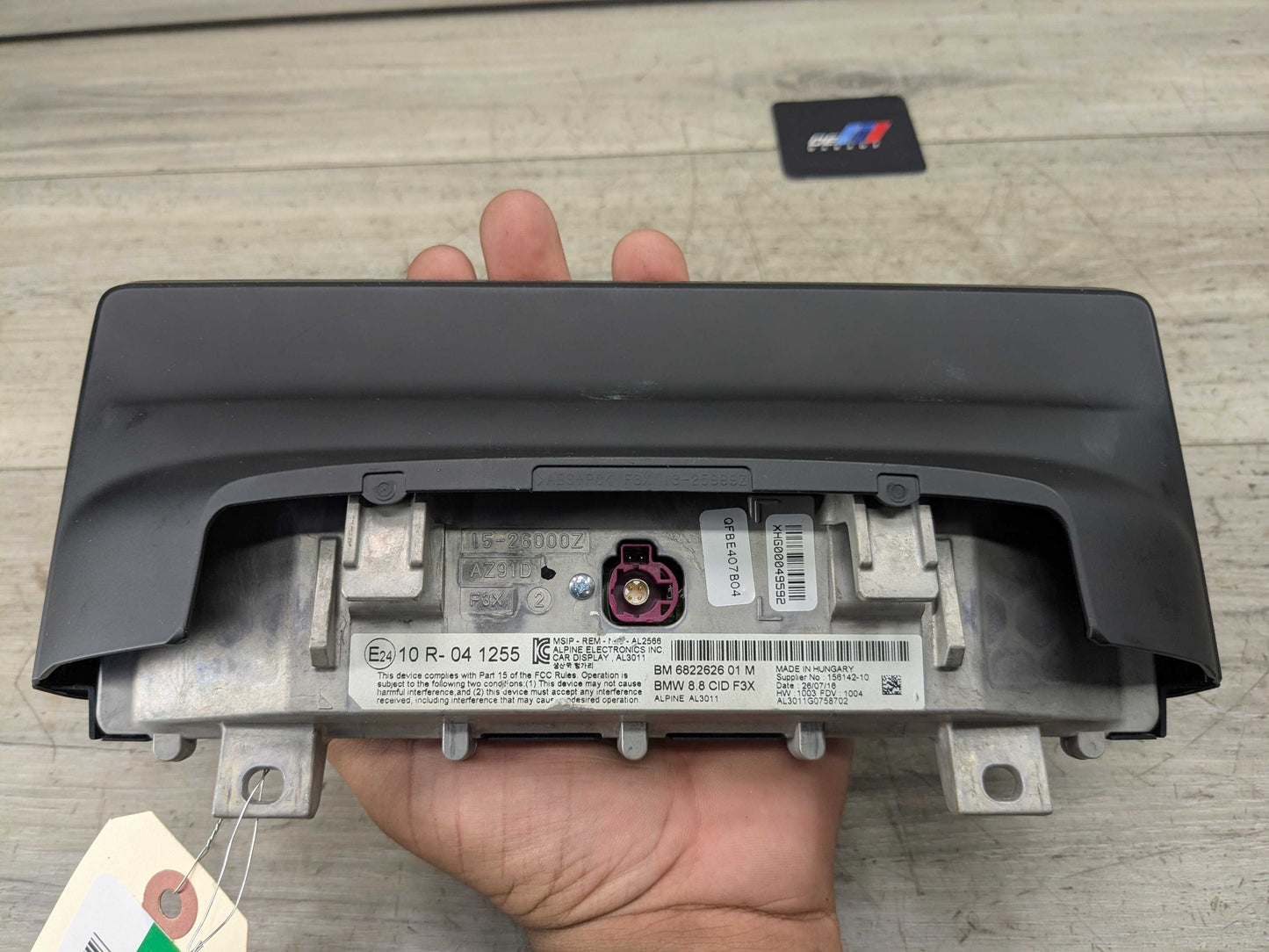 OEM BMW F30 F32 F36 F80 F82 Navigation Display Monitor Information Screen NBT L7