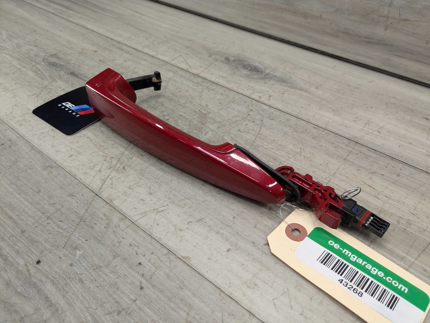 12-18 OEM BMW F22 F30 F32 M3 M4 COMFORT ACCESS Passenger Door Handle Red